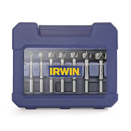 IRWIN Marples Forstner Bit Set, Wood Drilling, 8 Piece (1966892) IRWIN