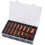 Neitra Router Table Setup Blocks Woodworking - 8pcs Aluminum Alloy Precision Setup Bars for Routers Tables Saw Accessory, Measuring Height Depth Neitra