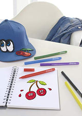 Faber-Castell GRIP Color Markers - 10 Washable Fineline Markers Faber-Castell