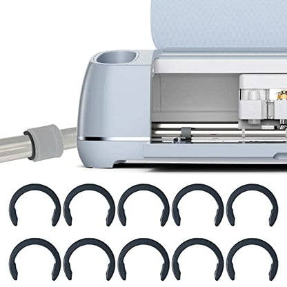 Rubber Roller Resolution for Cricut Maker, Keep Rubber from Moving, Retaining Rings Compatible with Cricut Maker Rubber Roller Replacement Parts