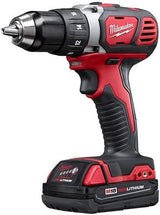 Milwaukee M18 18V Lithium-Ion 1/2 Inch Cordless Drill Driver Compact Kit 2606-21CT Milwaukee