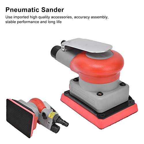 Pneumatic Sander Pneumatic Sander Alloy Steel Air Squares Sanding Machine Sandpaper Machines For Wood 75X100Mm Pneumatic Sander Qiilu
