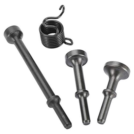 KUNTEC 4 Pcs Smoothing Pneumatic Air Hammer Pneumatic Chisel Bits Tools Kit KUNTEC