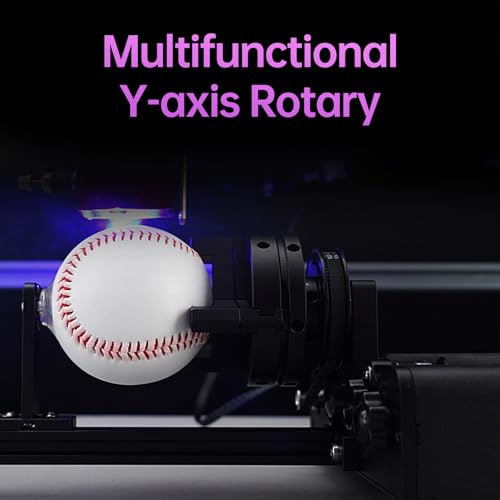 Swiitol Chuck Rotary for Laser Engraver 4-in-1 Laser Engraving Rotary Attachment for Most Laser Engraver-Roller Rotary, Chuck Rotary, Sphere Rotary, - WoodArtSupply