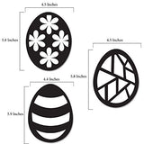 VHALE Suncatchers Craft 3 Sets (9 Cutouts) w Tissue Papers Stained Glass Effect Paper Sun Catcher Kit, Window Art, Classroom Crafts, Creative Art VHALE