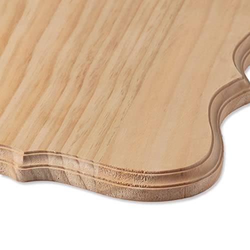 8 Pack: 12”; x 9”; Beveled Wood Parenthesis Plaque by Make Market® Make Market