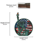 3D Wooden Independence Day Rustic Wall Sculpture – Unique Holiday Decor and Creative Gift CmayAlgc