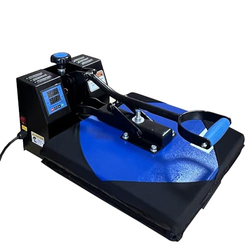 Fancierstudio DG Heat Press 15x15 Inch Sublimation Heat Press Slide Out Lower Platen Max 5.5 inch - WoodArtSupply