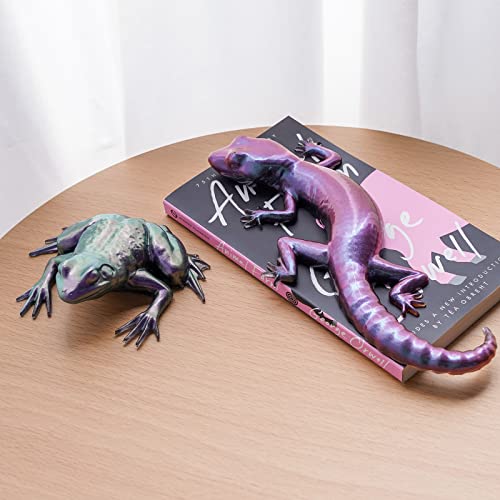 LET'S RESIN Resin Molds Silicone, 2 Pcs Animal Epoxy Resin molds with Realistic Frog and Lizard Shapes, 3D Lifelike Silicone Molds for Epoxy Resin,