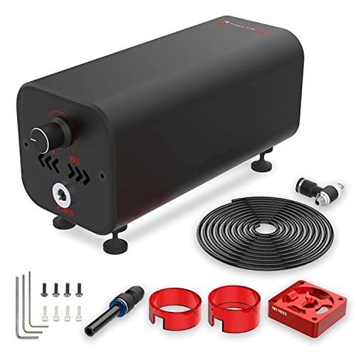 OUYZGIA Air Assist Pump for Laser Engraver Cutter, Air Assist Set for A5 Pro Twotrees TTS-55 TTS-25 TS2 S6 Pro S9 Master 2 Pro S2 SF LE400 Pro Reizer - WoodArtSupply