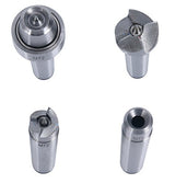 8MILELAKE MT2 Wood Lathe Live Center Set, 4pcs Drive Spur Cup Kit Arbor Woodworking 8MILELAKE