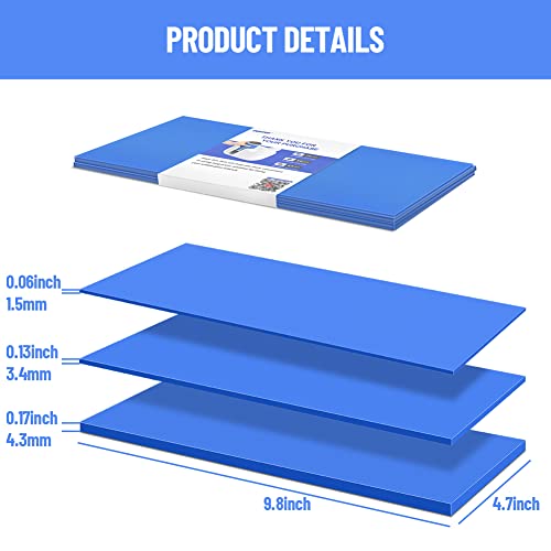 CUPITUP 3 Pcs Silicone Wraps for Sublimation Tumblers Blank Compatible with Cricut Mug Press and Tumbler Press, Heat Press Accessories for Mug Cup CUPITUP