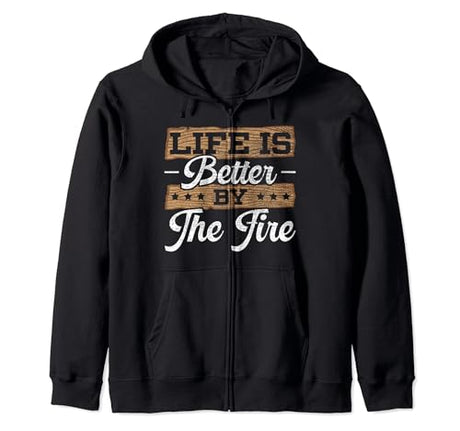 Woodburning Pyrography Master Burning Wood Woodburner Zip Hoodie Woodburning Pyrography Master Burning Wood