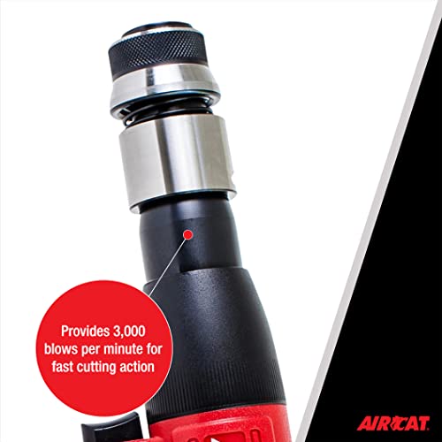 AIRCAT Pneumatic Tools 5100-A-T: .401-Inch Shank Composite Medium Stroke Air Hammer 3,000 BPM - Hammer - WoodArtSupply