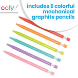 Ooly Noted! Graphite Mechanical Pencils - Set of 6 Ooly