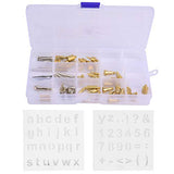 57pcs Wood Burning Pen Tip Wood Burning Tools Tips Set and Stencils (57pcs) Hilitand