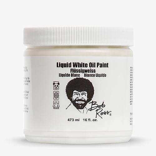 Bob Ross Liquid White 473ml - WoodArtSupply