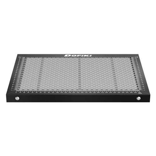 Dofiki Honeycomb Laser Bed 8 x 12" 200mm x 300mm for K40 Laser Engraver Steel Honeycomb for CO2 Laser Cutting - WoodArtSupply