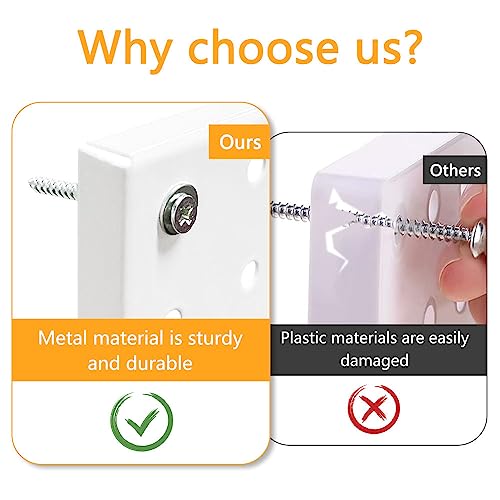 BELLO YON 4Pcs Pegboard, Peg Board, Pegboard Wall Organizer Panels Accessories, Mount Display Pegboard Kits, Metal Pegboard for Walls Garage Craft BELLO YON