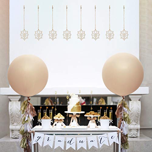 MAGICLULU 10 Pcs Wooden Slices Spider Web Ornaments Unfinished Wood Cutouts Animals Halloween Wood Cutouts Halloween Tree Spider Webs Wedding MAGICLULU