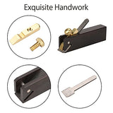 Hand Planer Ebony Mini Planer DIY Cable-line Working Hands Block Plane Woodworking Plane for Trimming and Polishing The Edges LiebeWH
