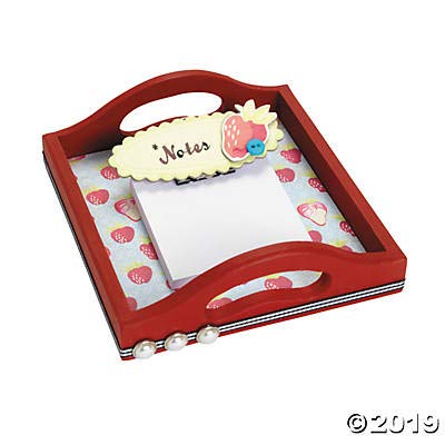 DIY Mini Wood Trays - Bulk Set of 12 Unfinished Wood Tray - Paintable Crafts Supplies Fun Express