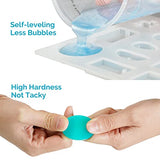 ULLFEU 400g Clear UV Resin Kit - High Gloss UV Epoxy Resin Hard Type, Fast Curing, Non Yellowing, Low Odor UV Cure Resin Ultraviolet Curing Resina UV ULLFEU