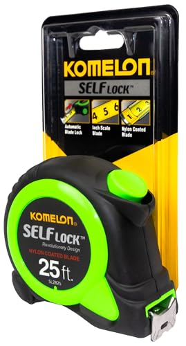 Komelon SL2825 Self Lock 25-Foot Power Tape Komelon