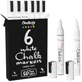 Chalkola 30 Markers 1mm + 4 white 3mm + 6 white Variety Markers Bundle Chalkola