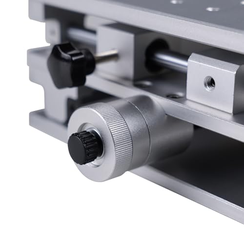 2-Axis Workbench 2D Axis Work Table US Stock XY Table 2-Axis Moving Table Workbench with Polished Lifting Platform for Laser Engraver Machine SFX