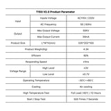 Cloudray 150W CO2 Power Supply 110V with LED Current Meter for CO2 Laser Tube Engraver Engraving Machine (T150 Upgrade) Cloudray