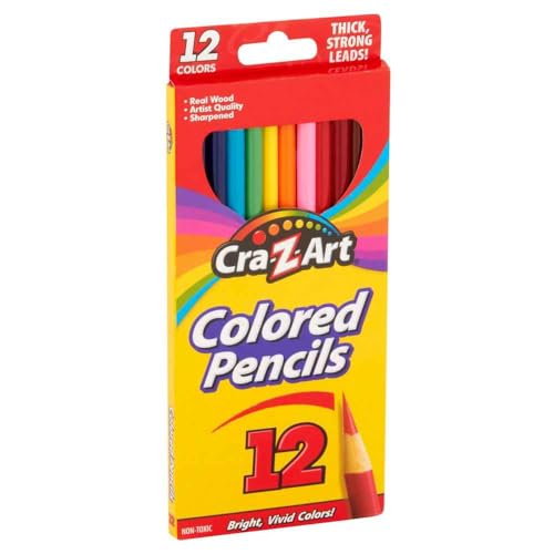 Colored Pencils, 12 Count Generic