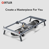 Ortur Laser Engraver Area Expansion Kit, Extension Kit for Laser Master 3 Series Laser Cutter, Engraving Area is Expanded to 400 * 850mm(15.74 x Ortur