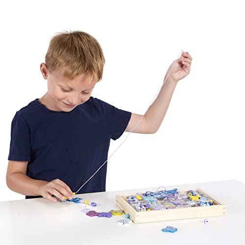 Melissa & Doug Sweet Hearts and Butterfly Friends Bead Set of 2 - 250+ Wooden Beads Melissa & Doug