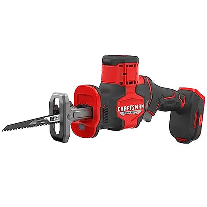 CRAFTSMAN V20 Cordless Reciprocating Saw, 2,800 SPM, Bare Tool Only (CMCS340B)