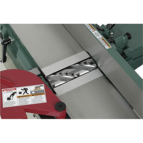 Grizzly Industrial G0490X - 8" x 76" Jointer with Parallelogram Beds and Spiral Cutterhead - WoodArtSupply