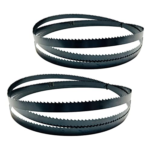 FOXBC 80 Inch x 1/2 Inch x 6 TPI Bandsaw Blade for Sears Craftsman 12" Band Saw - 2 Pack FOXBC