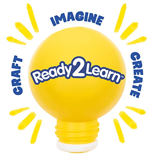 READY 2 LEARN Easy Grip Crayons - 6 Colors - 18m+ - Non-Toxic Toddler Crayons - Easy to Hold - Refills Available READY 2 LEARN