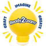 READY 2 LEARN Paint and Dough Animal Rockers - Set of 4 - Ages 2+ - Easy to Grip Arts and Crafts Stampers for Kids - DIY Textures and Patterns READY 2 LEARN