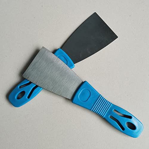 Putty Knife Scrapers, Spackle Knife, Metal Scraper Tool for Drywall Finishing, Plaster Scraping, Decals, and Wallpaper (8 Pack, 2” LifHap