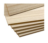 6 Pack MDF Wood Boards 11"x14"-1/4th inch Thick Wooden Planks, Double Sided Veneered MDF Sheet for Homemade DIY Crafts Cregugua