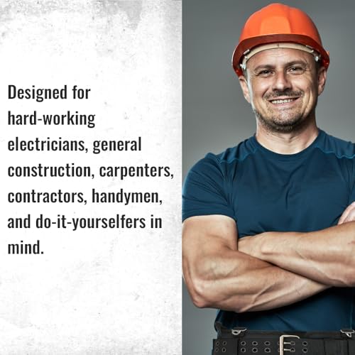 WOLF WTH2110 Heavy-Duty Ballistic Padded Tool Work Belt | Compatible w/Pouches, Holsters & 4-Point Suspenders | Body Waist Comfort Lightweight WOLF Industrial Products