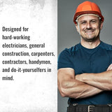 WOLF WTH2110 Heavy-Duty Ballistic Padded Tool Work Belt | Compatible w/Pouches, Holsters & 4-Point Suspenders | Body Waist Comfort Lightweight WOLF Industrial Products