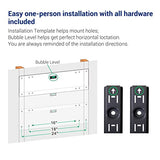 Fleximounts 3-Tier 1x3ft Garage Storage Wall Shelving 12-inch-by-36-inch per Shelf Height Adjustable Floating Shelves (Black) Fleximounts