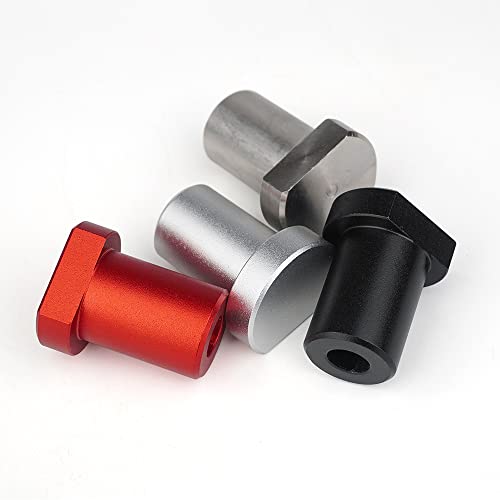 4 Pack Aluminum Alloy Bench Dogs Woodworking Clamp for 3/4 Inch (19mm) Dog Hole (Red) DDWT