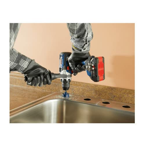 Bosch 18V EC Brushless Connected-Ready Brute Tough 1/2-Inch Hammer Drill/Driver Kit with Two CORE18V Compact Batteries (Renewed)