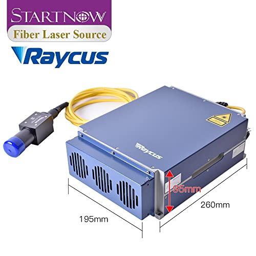 Startnow Fiber Laser Source 20W 30W 50W Raycus Q-Switched Pulse Laser Power Supply for YAG Laser Marking Machine (RFL-P20QS) STARTNOW
