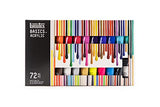 Liquitex BASICS Acrylic Paint Set, 72 x 22ml (0.74-oz) Tube Paint Set Liquitex