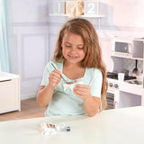 Melissa & Doug Created by Me! Horse Figurines Craft Kit (2 Resin Horses, 6 Paints, Paintbrush) Melissa & Doug