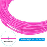 PATIKIL Wicker Repair Kit, 33ft(10m) 2.5mm Round Synthetic Rattan Material Plastic Wicker Woven Set for DIY Craft and Weaving Basket Making, Pink PATIKIL